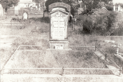 Historic picture of Makaraka cemetery, block MKA, plot 39.