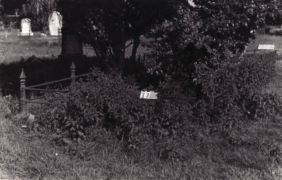 Historic picture of Makaraka cemetery, block MKA, plot 73.