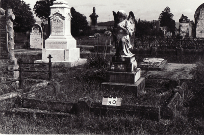 Historic picture of Makaraka cemetery, block MKB, plot 90.