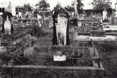 Historic picture of MAKARAKA cemetery, block MKC, plot 934.