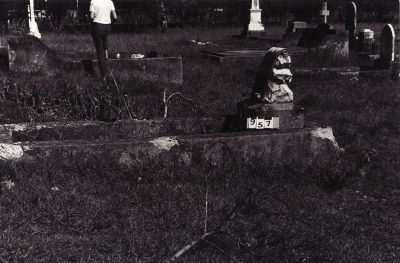 Historic picture of Makaraka cemetery, block MKC, plot 957.