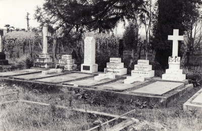 Historic picture of Makaraka cemetery, block MKE, plot 1546.