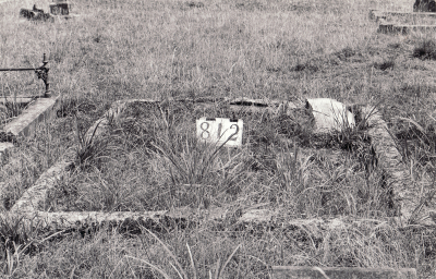 Historic picture of MAKARAKA cemetery, block MKG, plot 812.