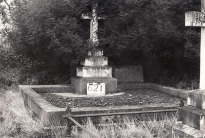 Historic picture of Makaraka cemetery, block MKI, plot 620A.