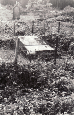 Historic picture of Makaraka cemetery, block MKOLD, plot 175A.