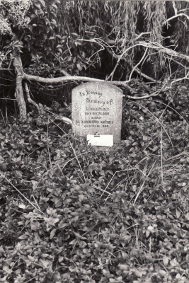 Historic picture of Makaraka cemetery, block MKOLD, plot 5.