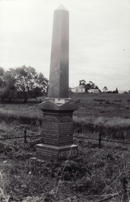 Historic picture of Makaraka cemetery, block MKOLD, plot 80.