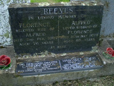 Historic picture of Taruheru cemetery, block 28, plot 3.