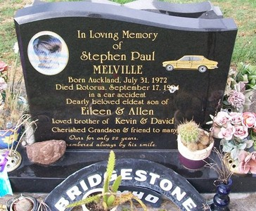 Historic picture of Taruheru cemetery, block 35, plot 174.