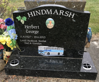 Historic picture of Taruheru cemetery, block 38, plot 259.