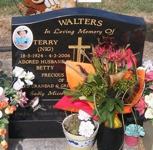 Historic picture of Taruheru cemetery, block 39, plot 309.