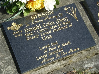 Historic picture of Taruheru cemetery, block G, plot 700.